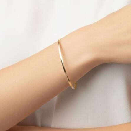 14 Ayar Oluklu Ajda Altın Bilezik - Vade Farksız 3 Taksit