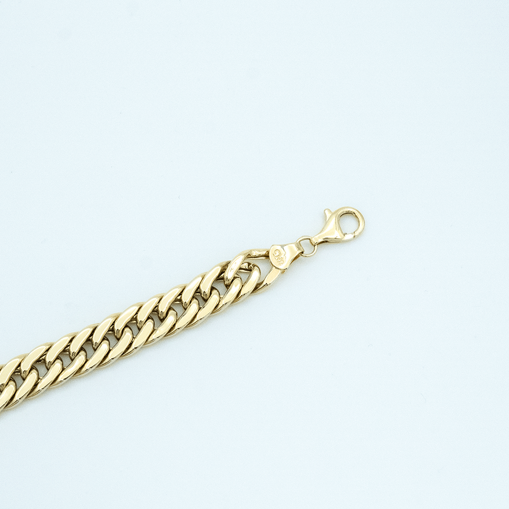 14 Ayar Gurmet Zincirli Altın Bileklik