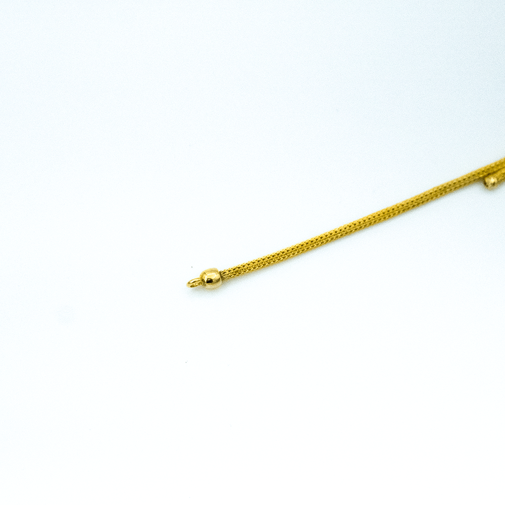 14 Ayar Fırtına Dalgası Altın Bileklik