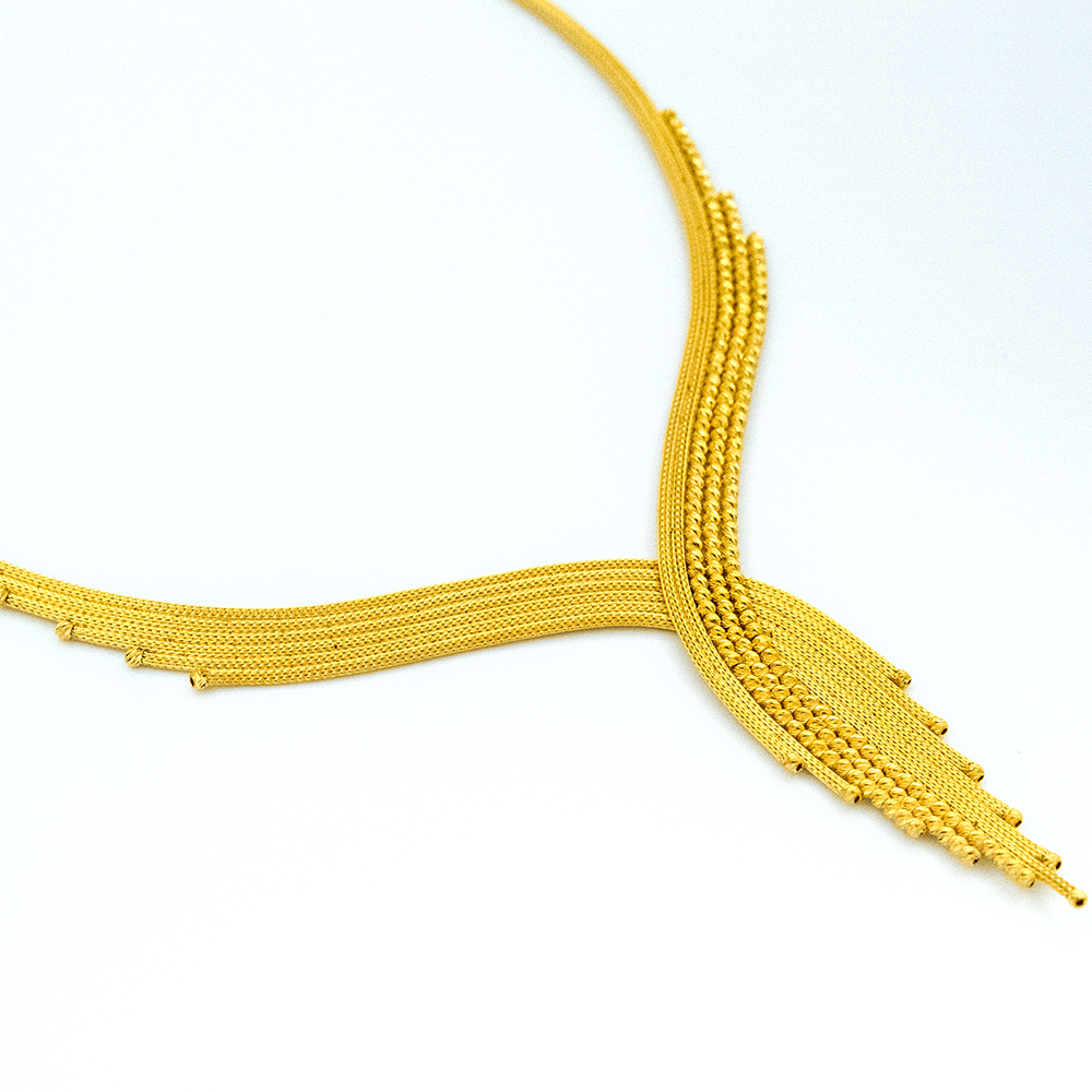 14 Ayar Kızıl Nehir Altın Gerdanlık