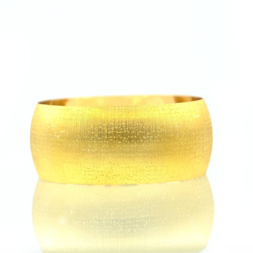 22 Ayar Kum Desenli Mega Altın Bilezik 60 Gr