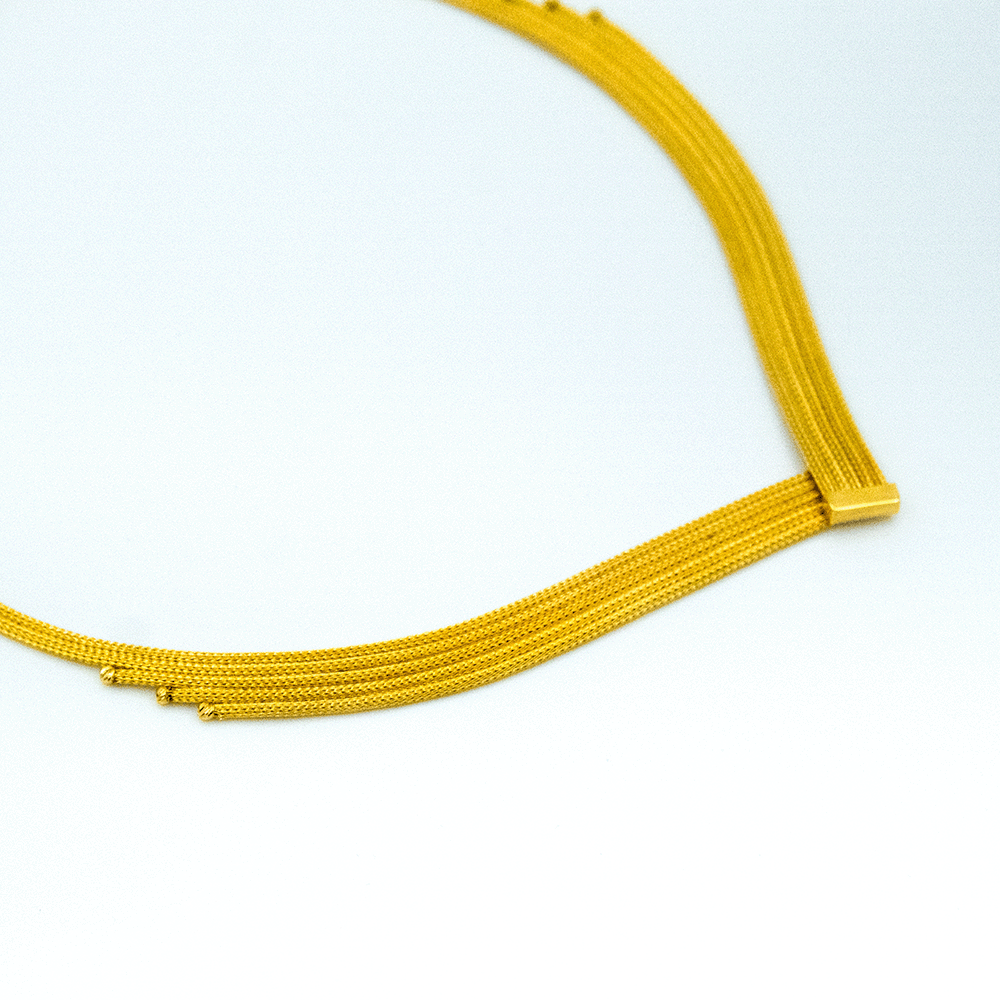 14 Ayar Kayan Yıldız Altın Gerdanlık