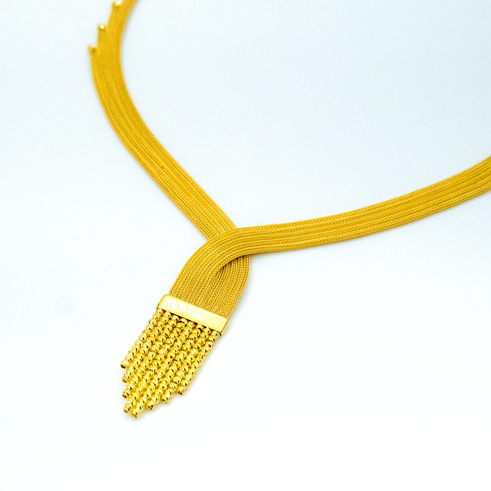 14 Ayar Rüzgarın Nefesi Altın Gerdanlık