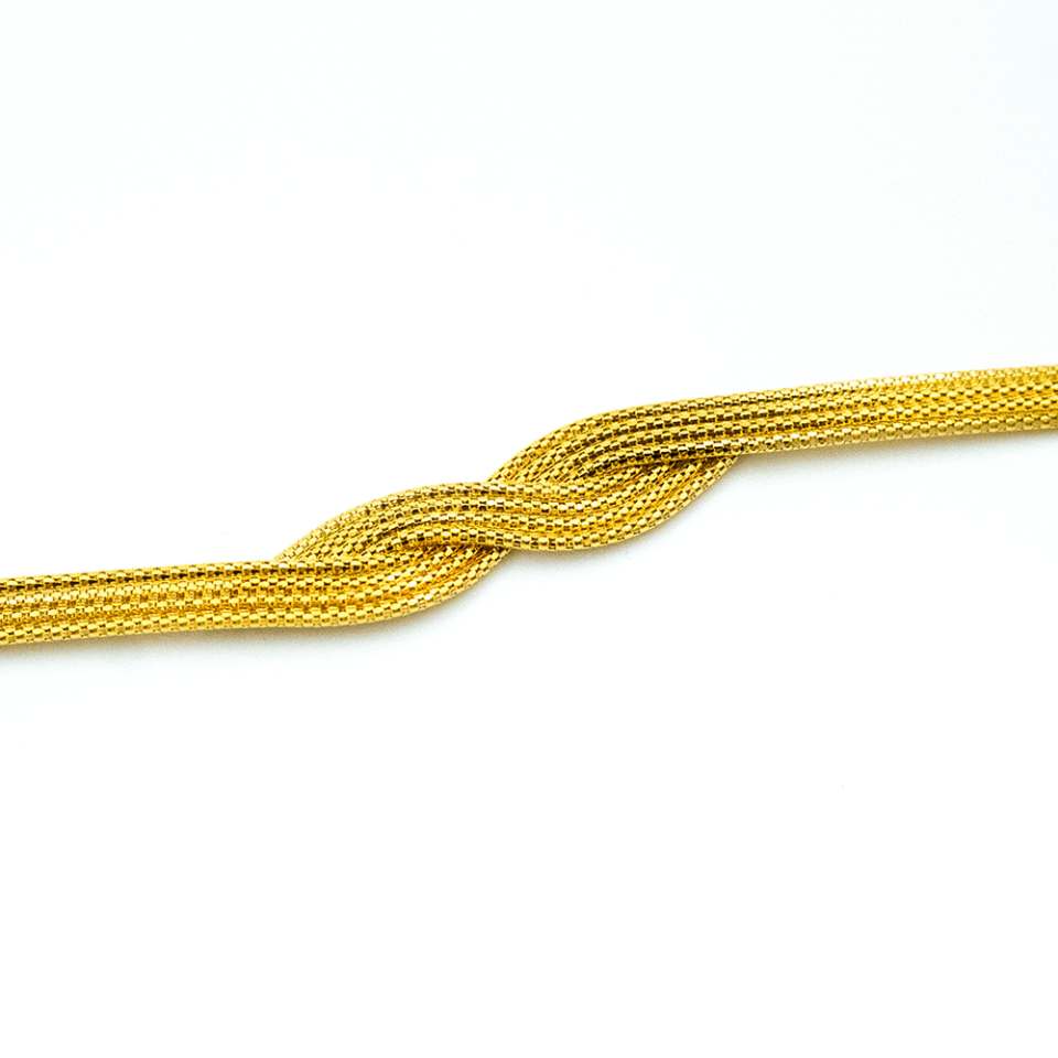 14 Ayar Sırlı Işık Altın Bileklik