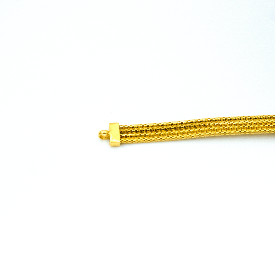 14 Ayar Sırlı Işık Altın Bileklik