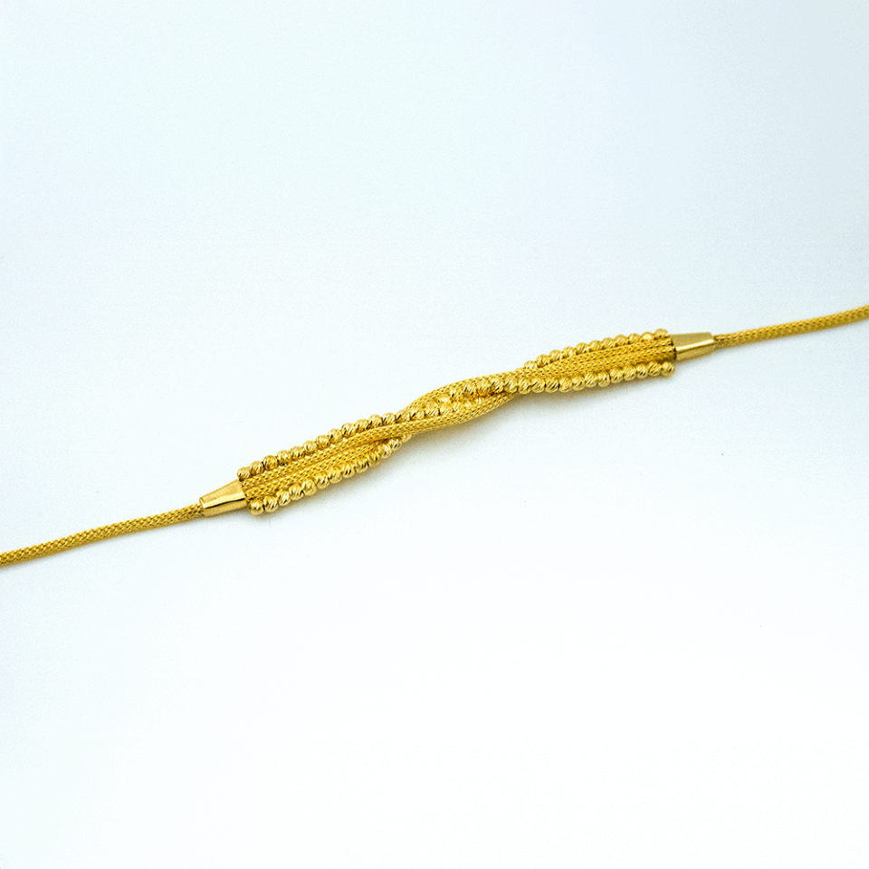 14 Ayar Şık Huzur Altın Bileklik