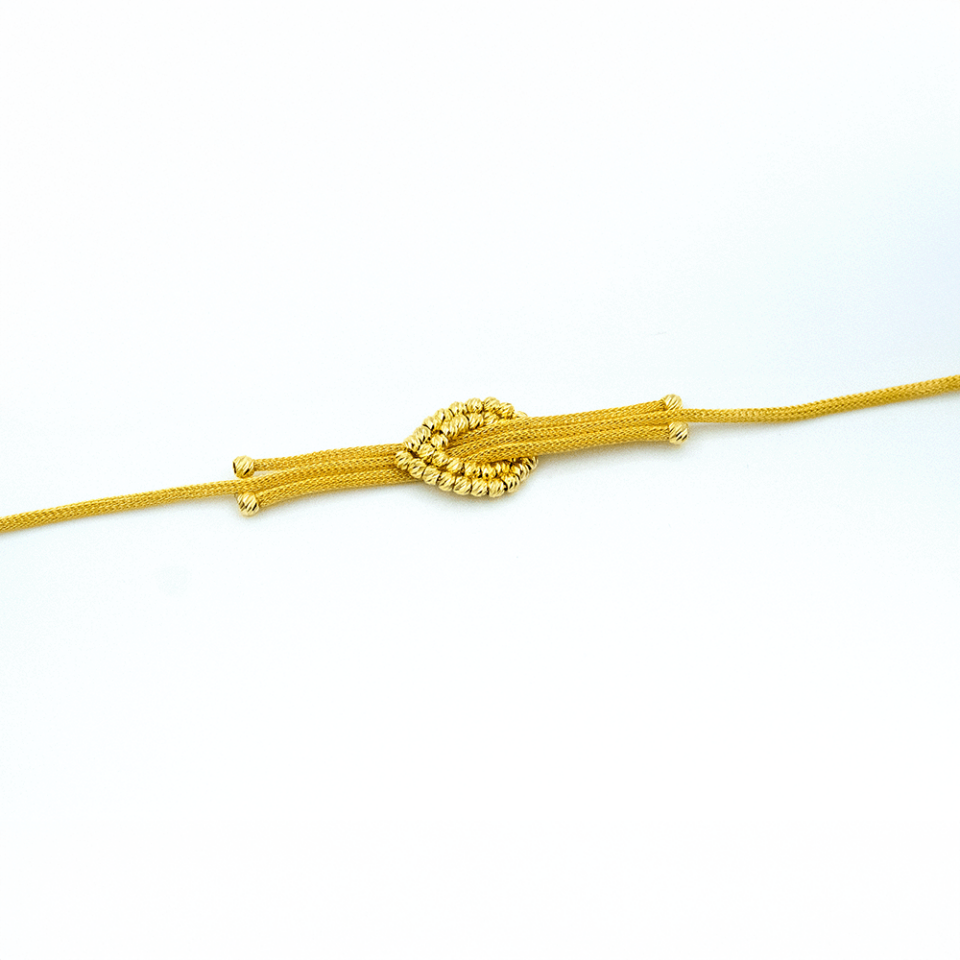 14 Ayar Parıltılı Yansımalar Altın Bileklik