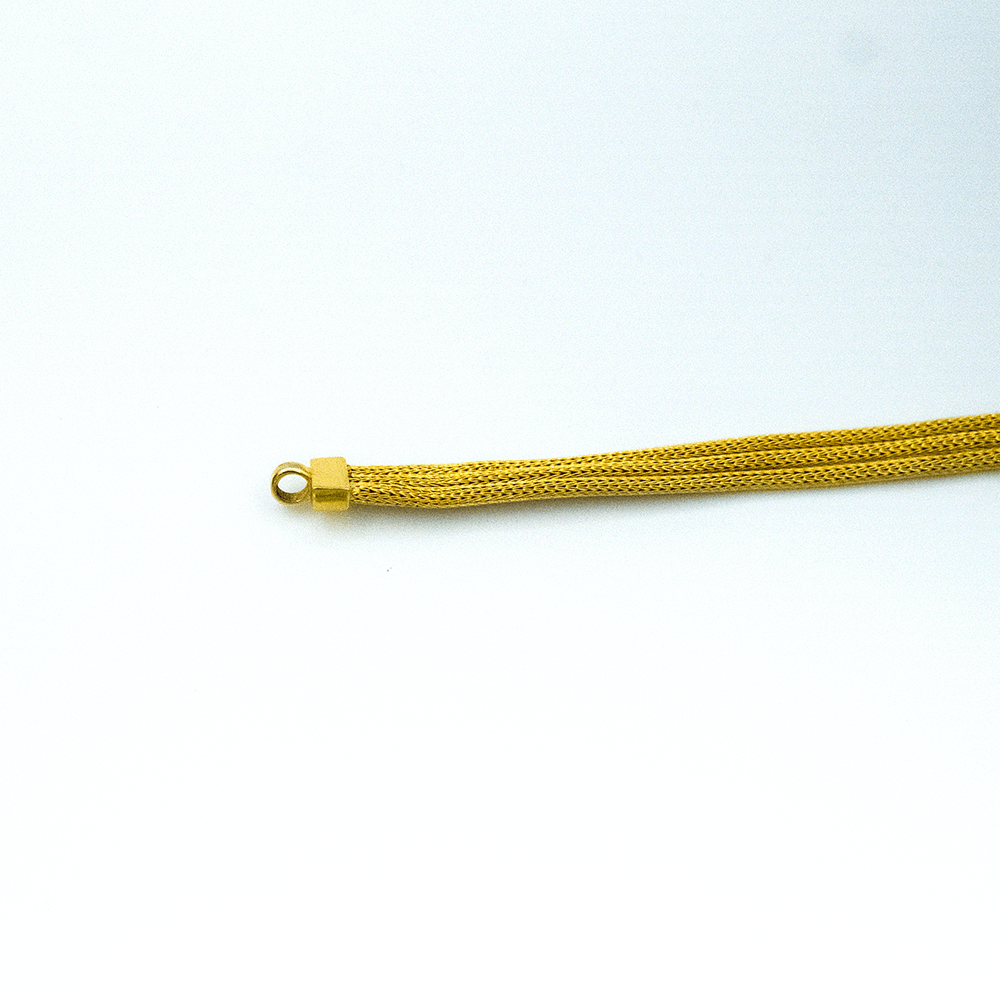 14 Ayar Zarif Çizgi Altın Bileklik