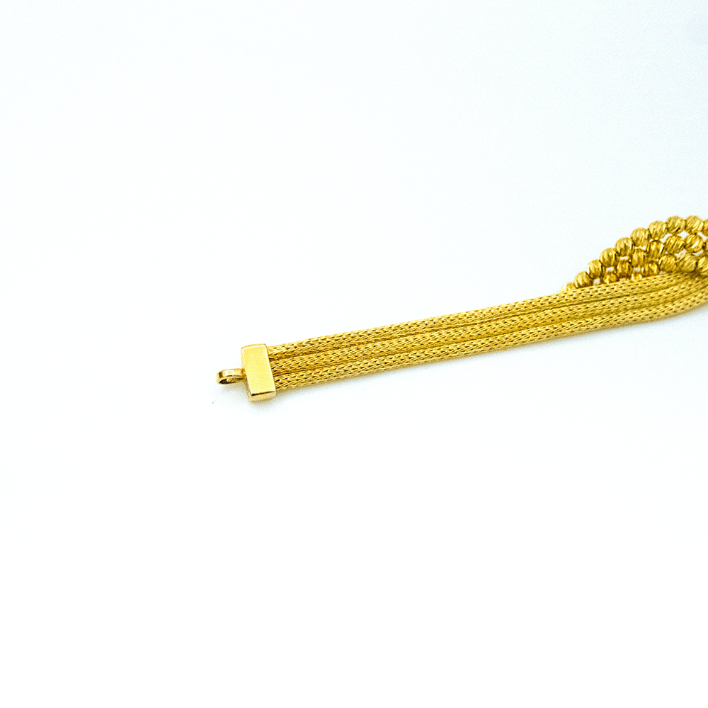 14 Ayar Sıra Dışı Işık Altın Bileklik