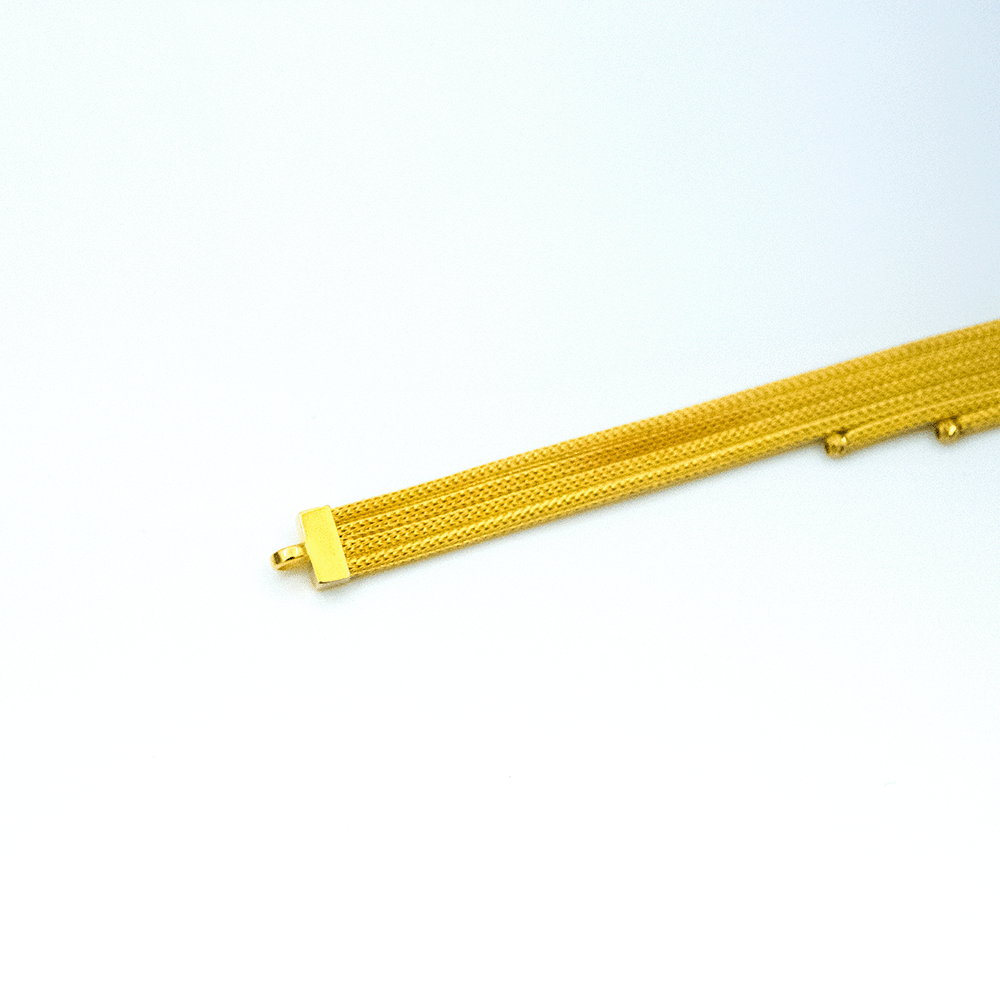 14 Ayar Şık Işıldama Altın Bileklik