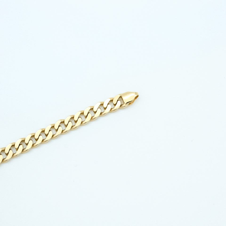 14 Ayar Can Yazılı Gurmet Altın Bileklik