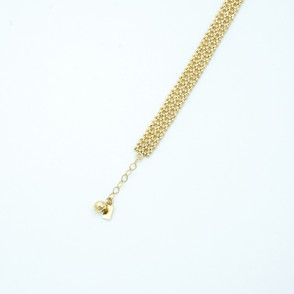 14 Ayar Saf Aşk Altın Bileklik